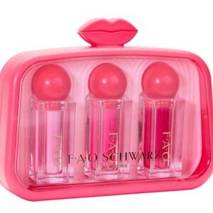 FAO SCHWARZ Glimmer & Glam 3 Piece Lipstick Set 💋